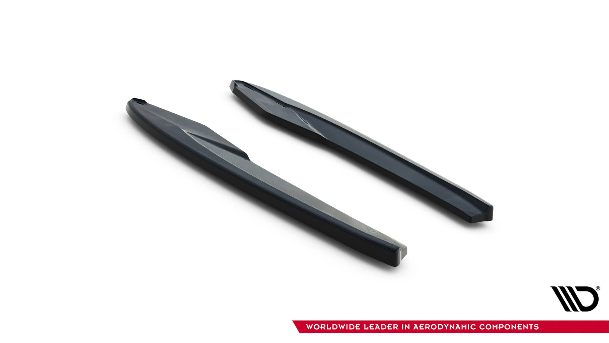 Maxton Design Heck Ansatz Flaps Diffusor V.2 passend für Cupra Leon ST Mk1 Facelift schwarz Hochglanz