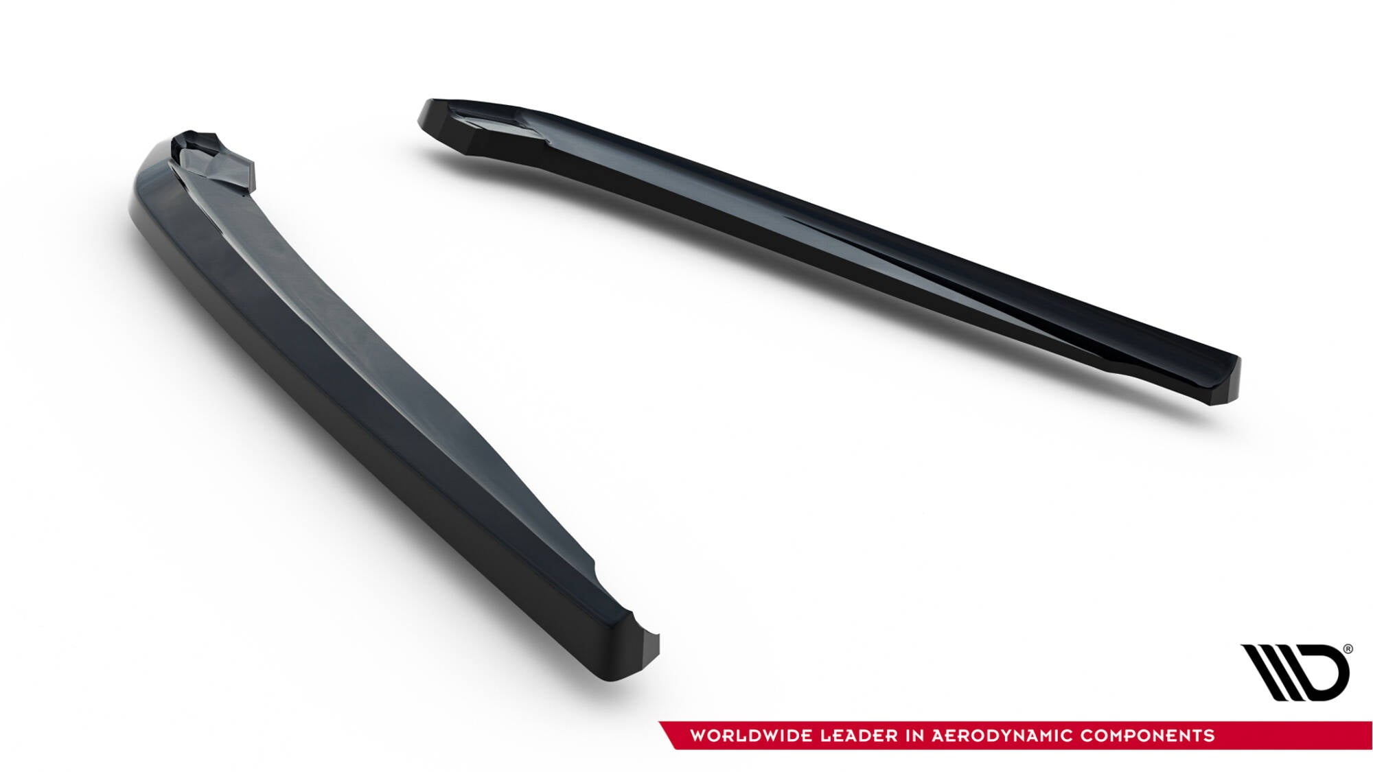 Maxton Design Heck Ansatz Flaps Diffusor passend für BMW M550i Limousine G30 schwarz Hochglanz