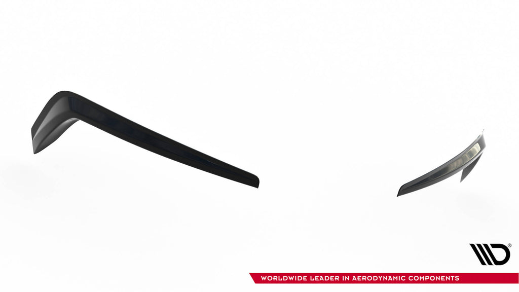 Maxton Design Rahmen Für Leuchten Skoda Superb Liftback / Combi Mk3 schwarz Hochglanz