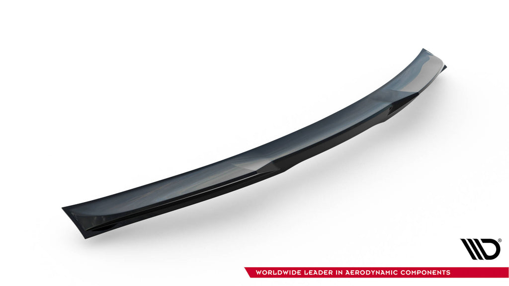 Maxton Design Spoiler CAP 3D passend für Tesla Model S Plaid Mk1 Facelift schwarz Hochglanz