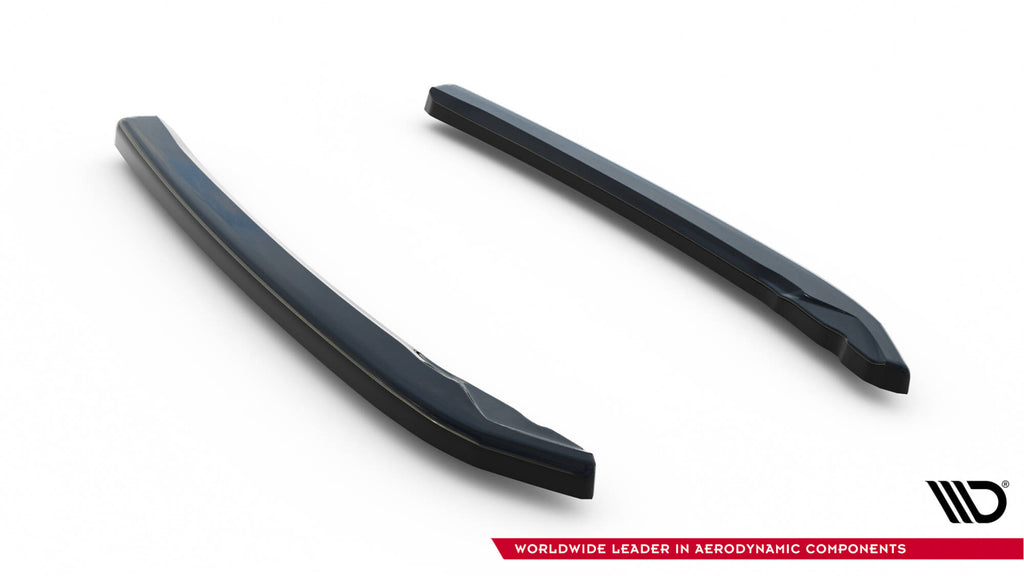 Maxton Design Heck Ansatz Flaps Diffusor V.2 passend für Skoda Superb Liftback / Combi Mk3 schwarz Hochglanz