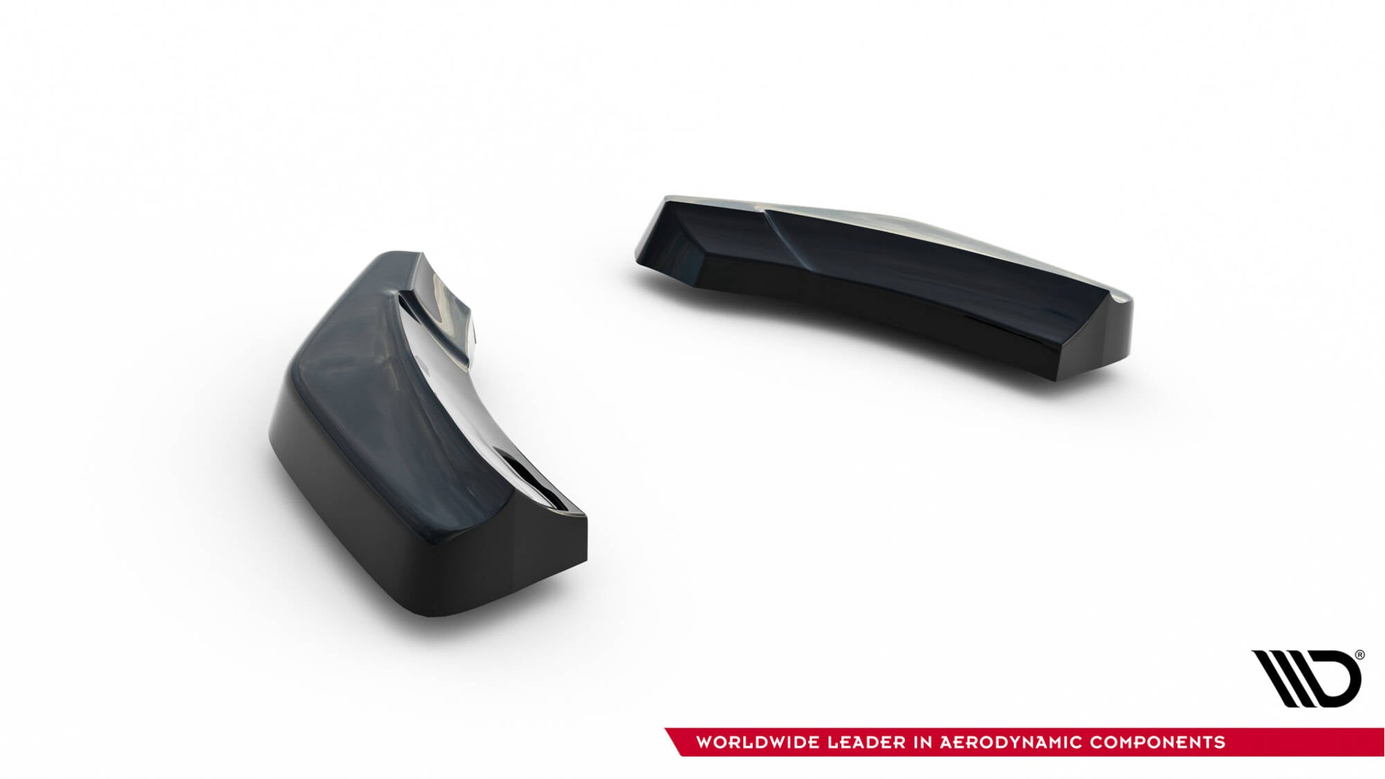 Maxton Design Heck Ansatz Flaps Diffusor passend für Audi TT 3.2 V6 8J schwarz Hochglanz