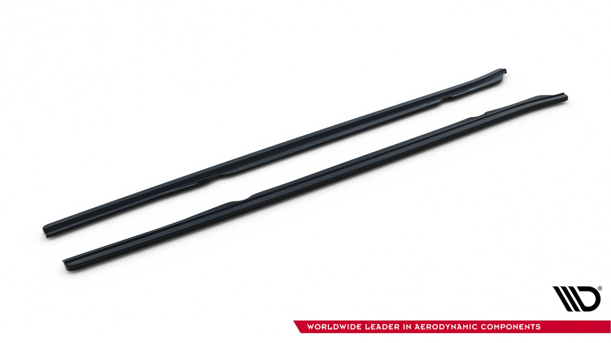 Maxton Design Street+ Seitenschweller Leisten passend für BMW M6 E63 schwarz Hochglanz