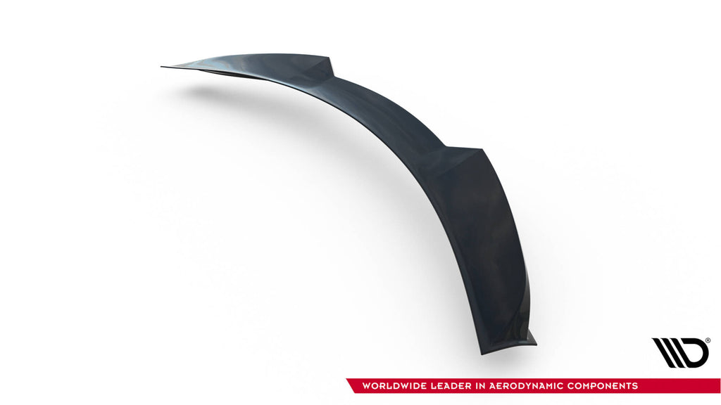 Maxton Design Spoiler CAP 3D passend für Tesla Model S Plaid Mk1 Facelift schwarz Hochglanz