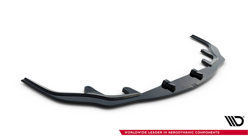 Maxton Design Street+ Spoilerlippe Front Ansatz V.2 passend für Lexus RC Mk1 schwarz Hochglanz