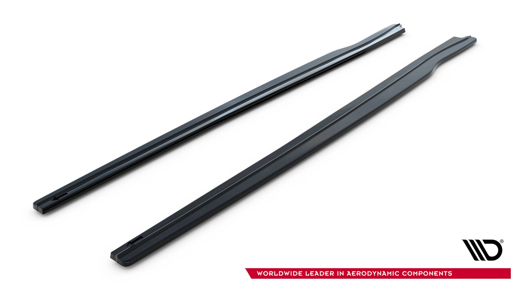 Maxton Design Street+ Seitenschweller Leisten passend für Lexus RC Mk1 schwarz Hochglanz