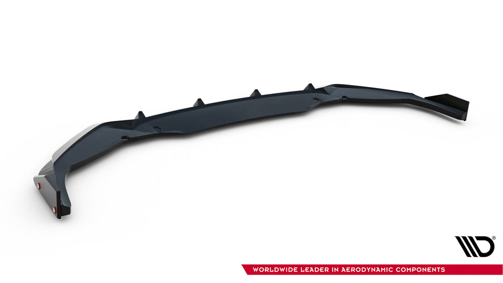 Maxton Design Street+ Spoilerlippe Front Ansatz V.1 + Flaps passend für Toyota GR Yaris Mk4 Facelift
