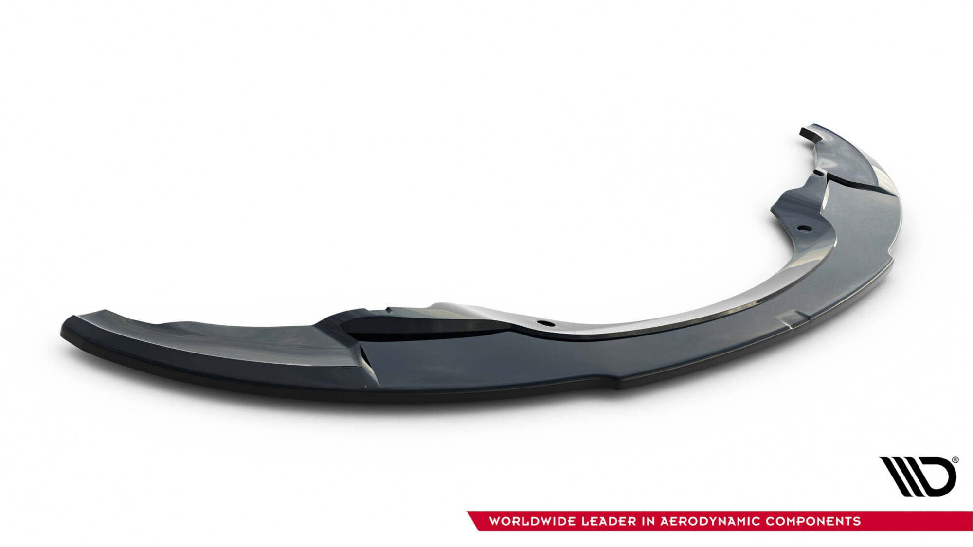 Maxton Design Street+ Spoilerlippe Front Ansatz passend für BMW 3er M-Paket E92 schwarz Hochglanz