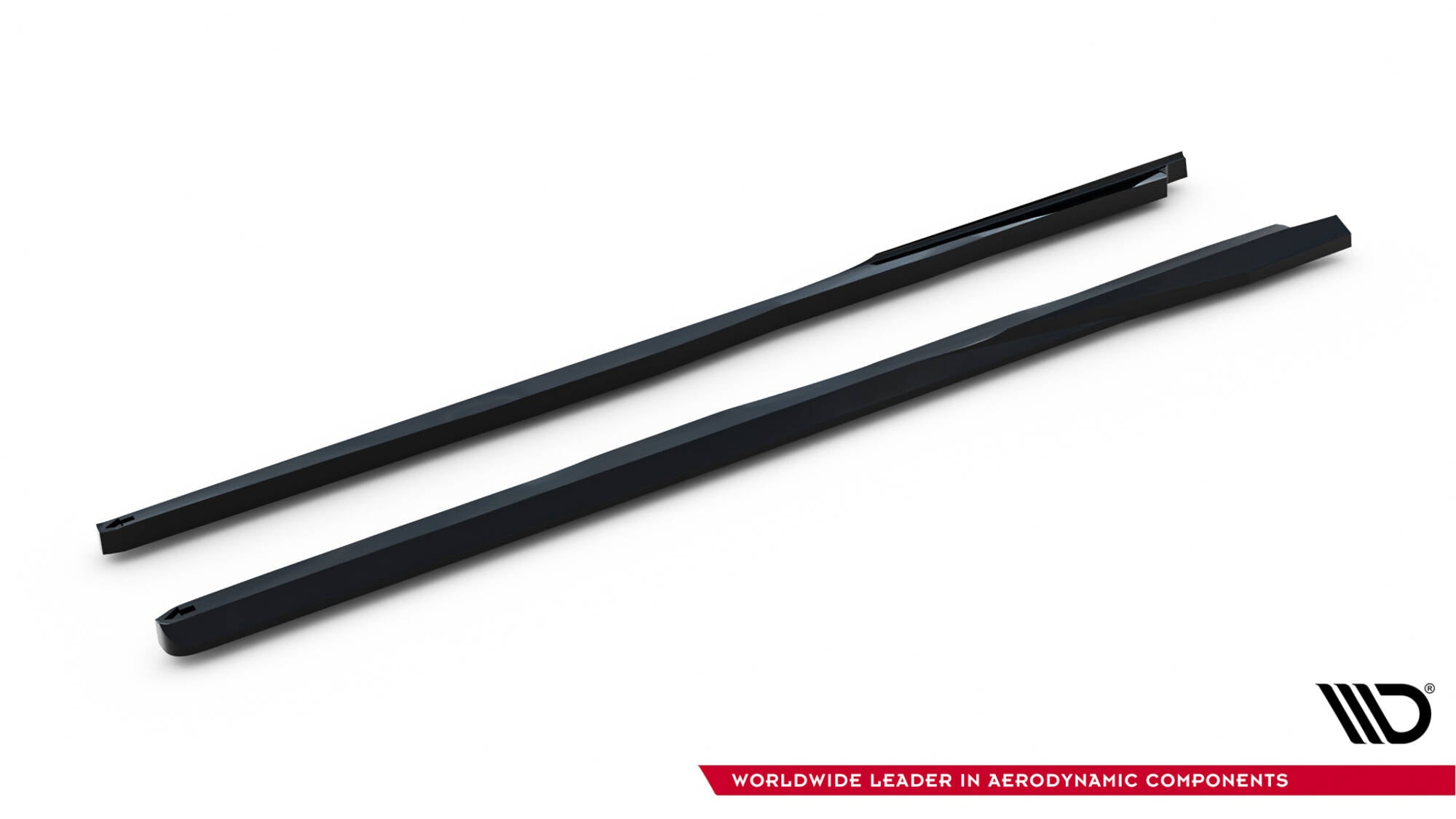 Maxton Design Street+ Seitenschweller Leisten passend für V.1 passend für Toyota GR Yaris Mk4 Facelift schwarz Hochglanz