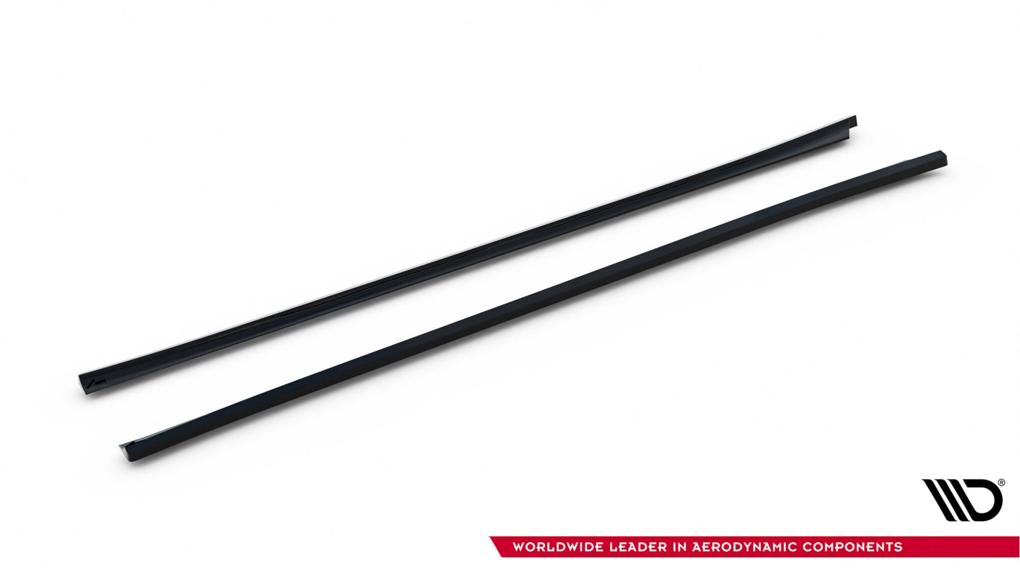 Maxton Design Street+ Seitenschweller Leisten passend für Mazda 6 Limousine Mk3 Facelift schwarz Hochglanz