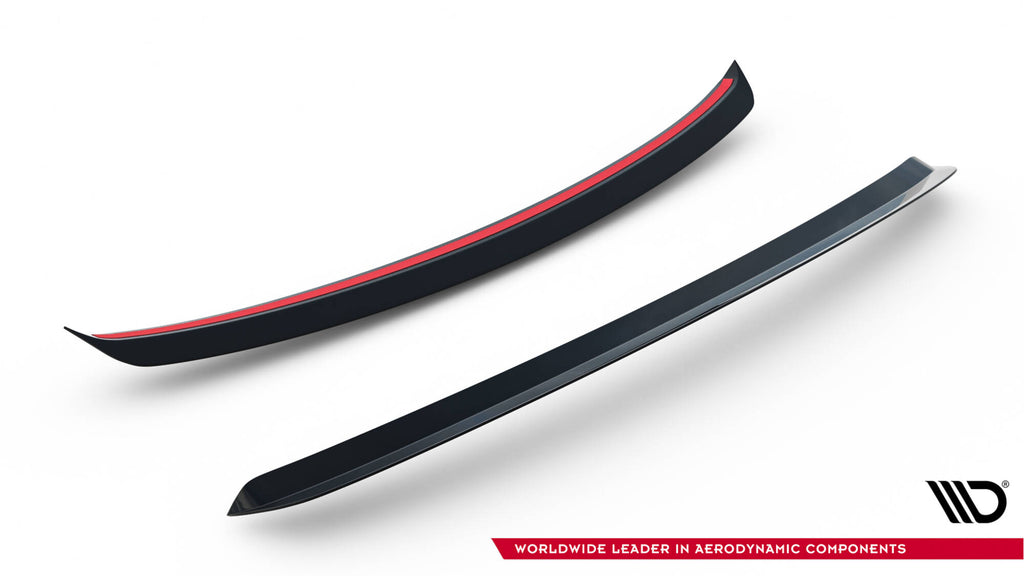 Maxton Design Spoiler CAP passend für KIA SPORTAGE mk4 GT-Line schwarz Hochglanz