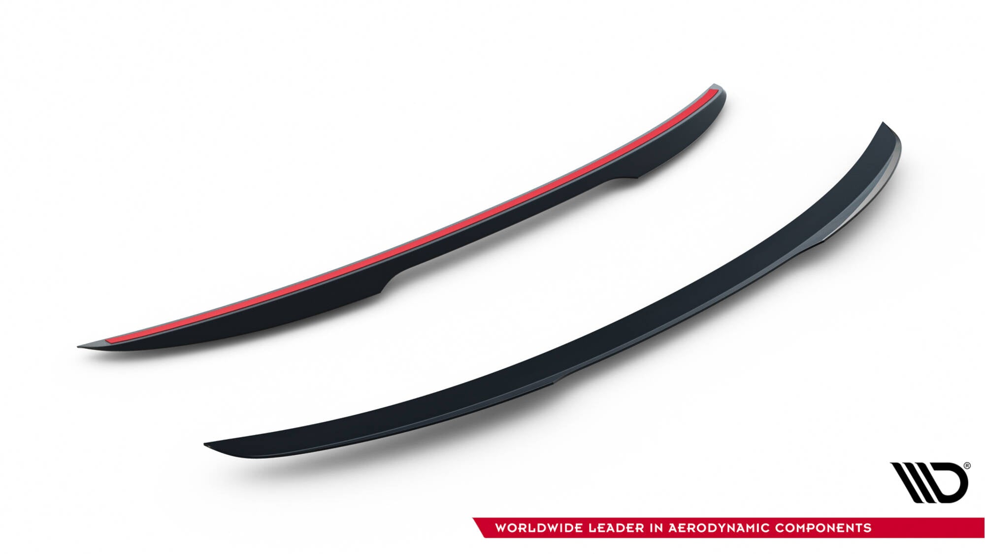 Maxton Design Spoiler CAP passend für Porsche 911 Turbo S Sport Package 992 schwarz Hochglanz