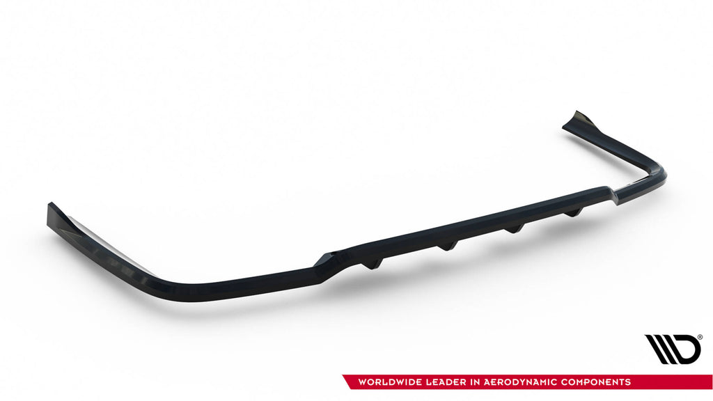 Maxton Design Street+ Mittlerer Diffusor RACE passend für Ford Transit Custom / Tourneo Custom Mk2 schwarz Hochglanz