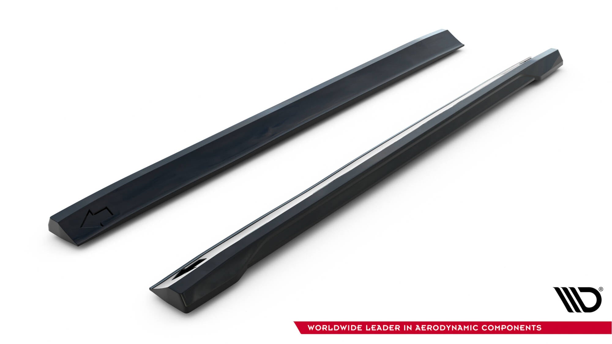 Maxton Design Street+ Seitenschweller Leisten passend für Volvo XC60 Mk2 schwarz Hochglanz