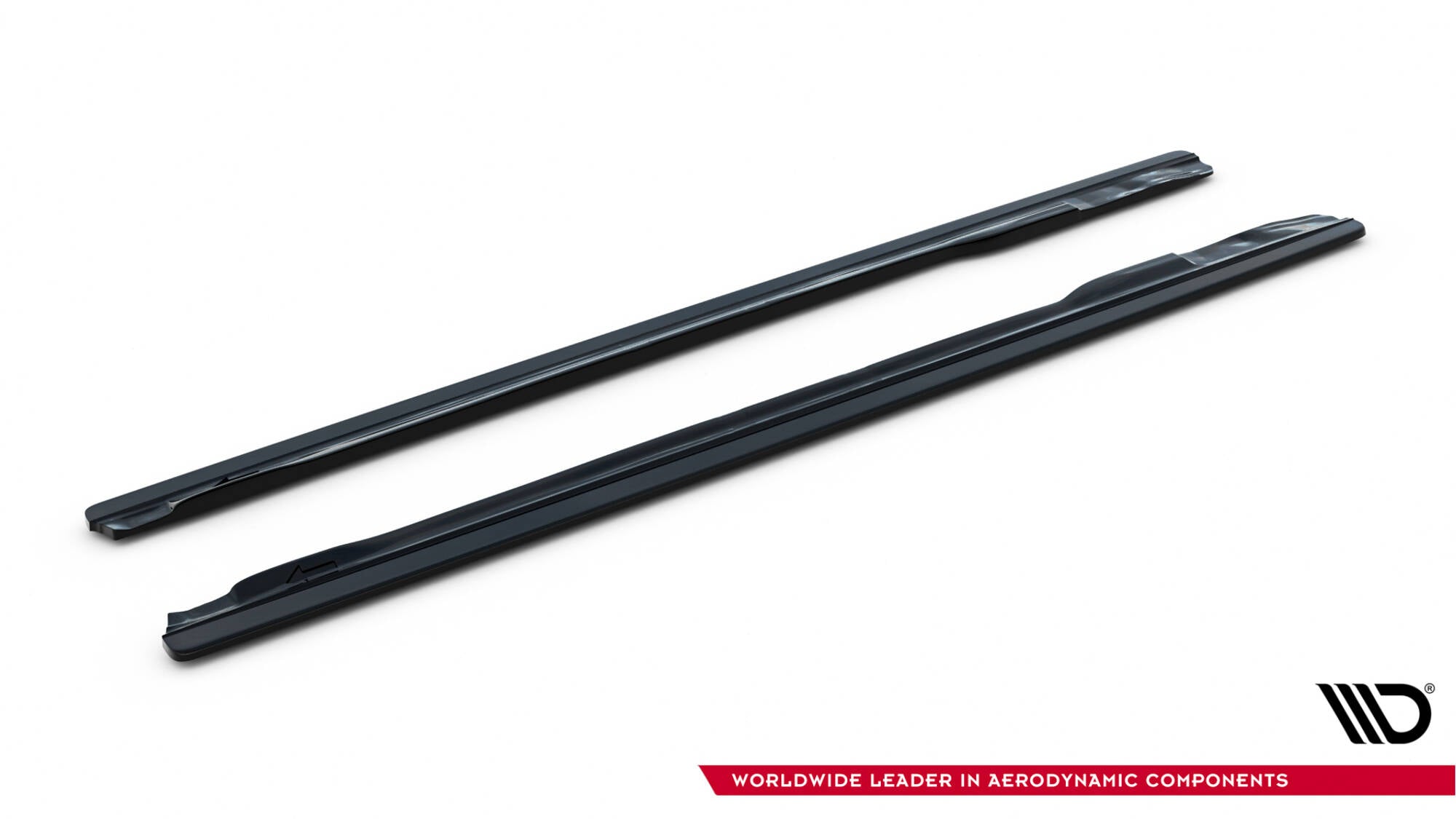 Maxton Design Street+ Seitenschweller Leisten passend für Audi S5 / A5 / A5 S-Line Sportback 8T / 8T Facelift schwarz Hochglanz