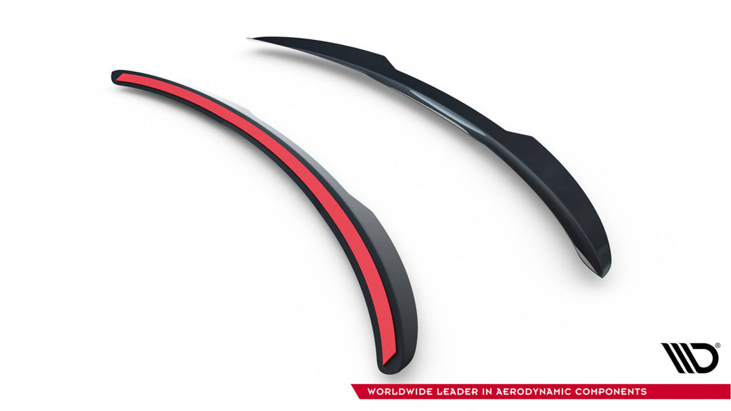 Maxton Design Spoiler CAP passend für Mercedes-AMG SL 63 R232 schwarz Hochglanz