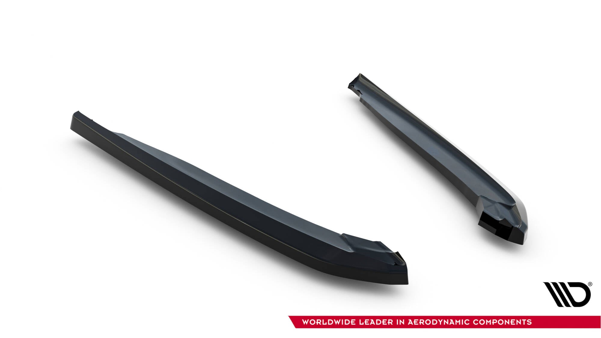 Maxton Design Heck Ansatz Flaps Diffusor passend für BMW M550i Limousine G30 schwarz Hochglanz