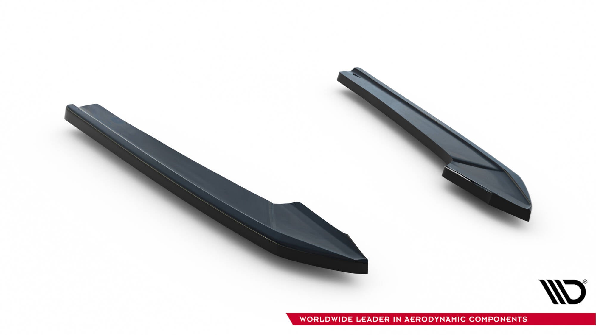 Maxton Design Heck Ansatz Flaps Diffusor V.3 passend für Audi A4 S-line B9 schwarz Hochglanz