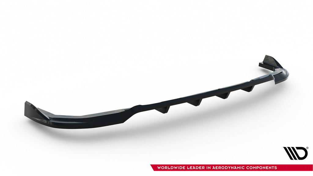 Maxton Design Street+ Mittlerer Diffusor RACE passend für Ford Tourneo Courier Mk2 schwarz Hochglanz