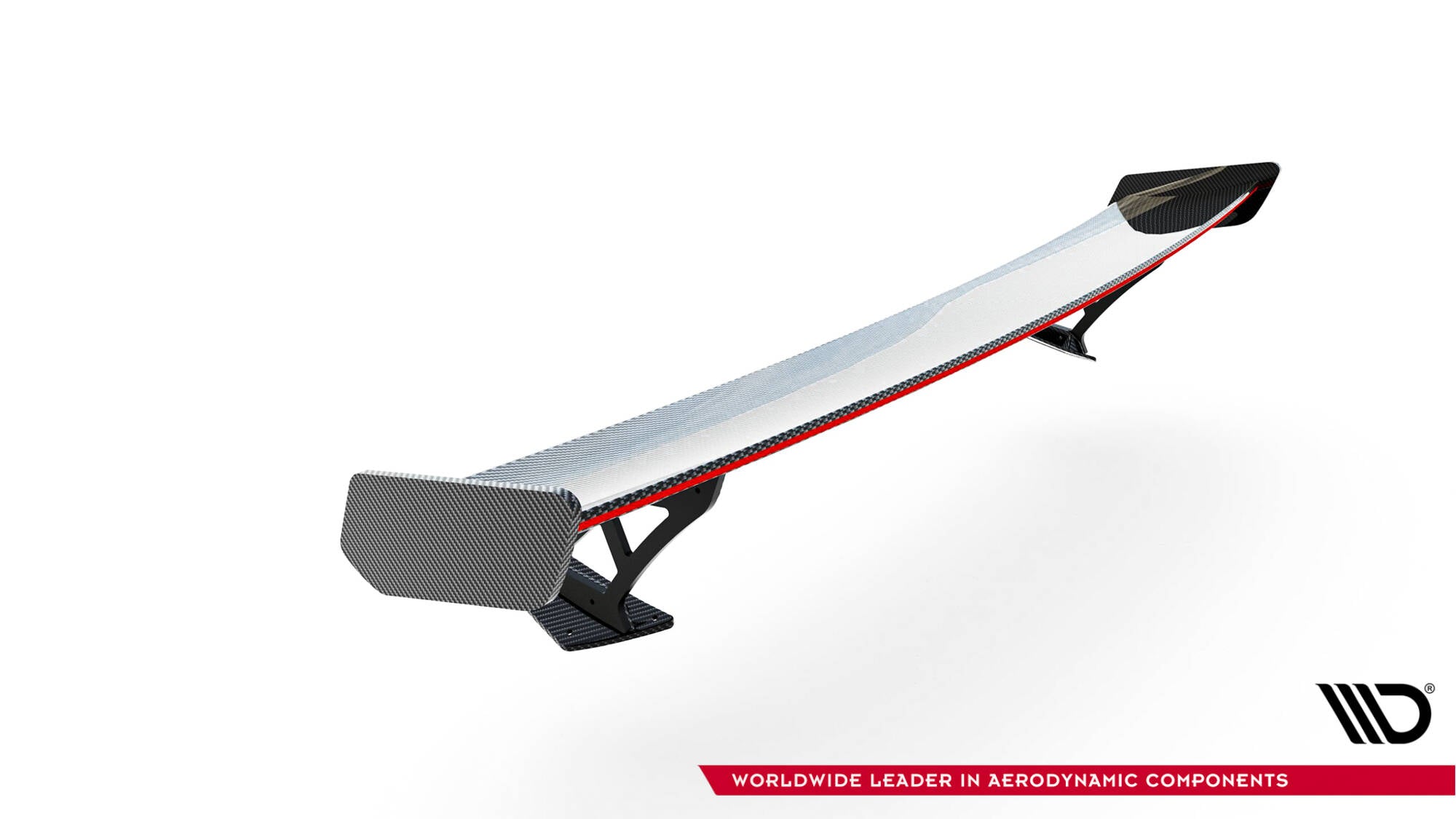 Maxton Design Carbon Spoiler With External Brackets Uprights + LED Toyota GR86 / Subaru BRZ Mk2 für Toyota GR86 Mk1