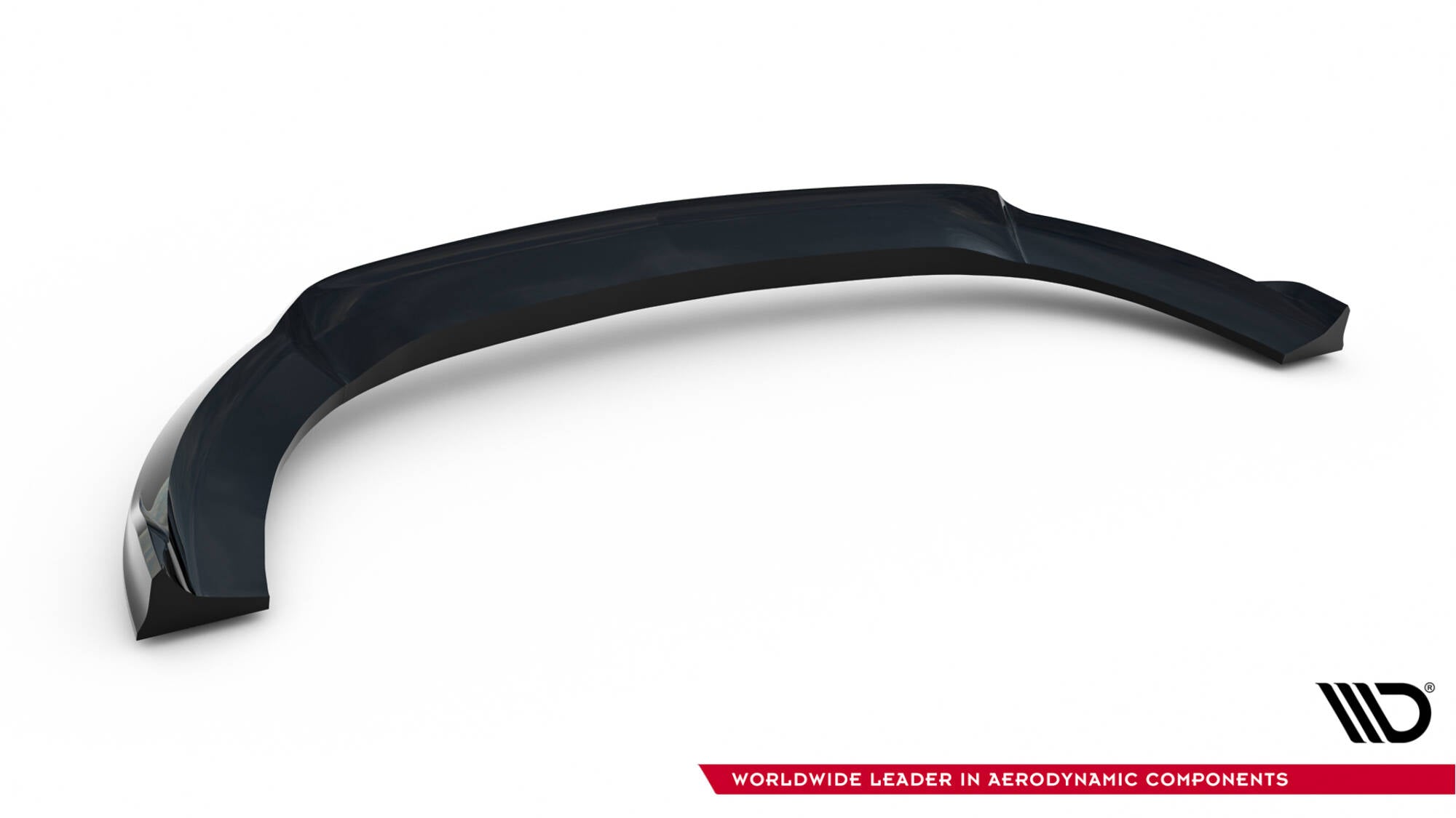 Maxton Design Street+ Spoilerlippe Front Ansatz V.6 passend für Mercedes-Benz V-Klasse AMG-Line W447 Facelift schwarz Hochglanz