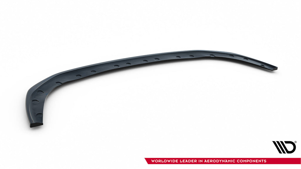 Maxton Design Street+ Spoilerlippe Front Ansatz passend für BMW M135i M-Performance F40 schwarz Hochglanz