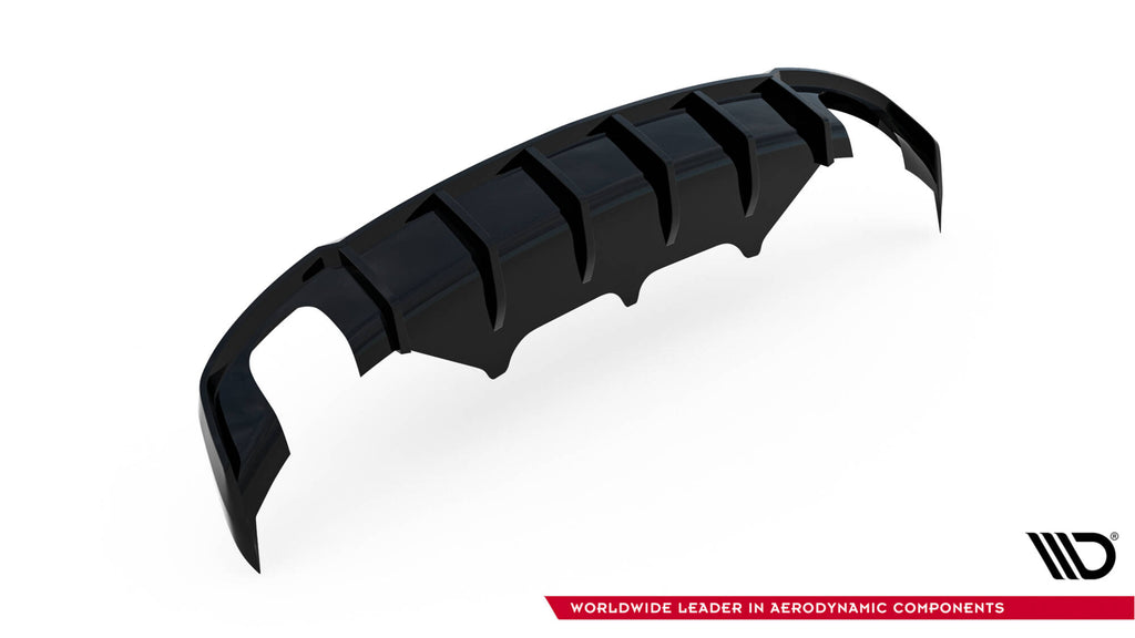 Maxton Design Diffusor Heck Ansatz passend für Audi A7 S-Line C7