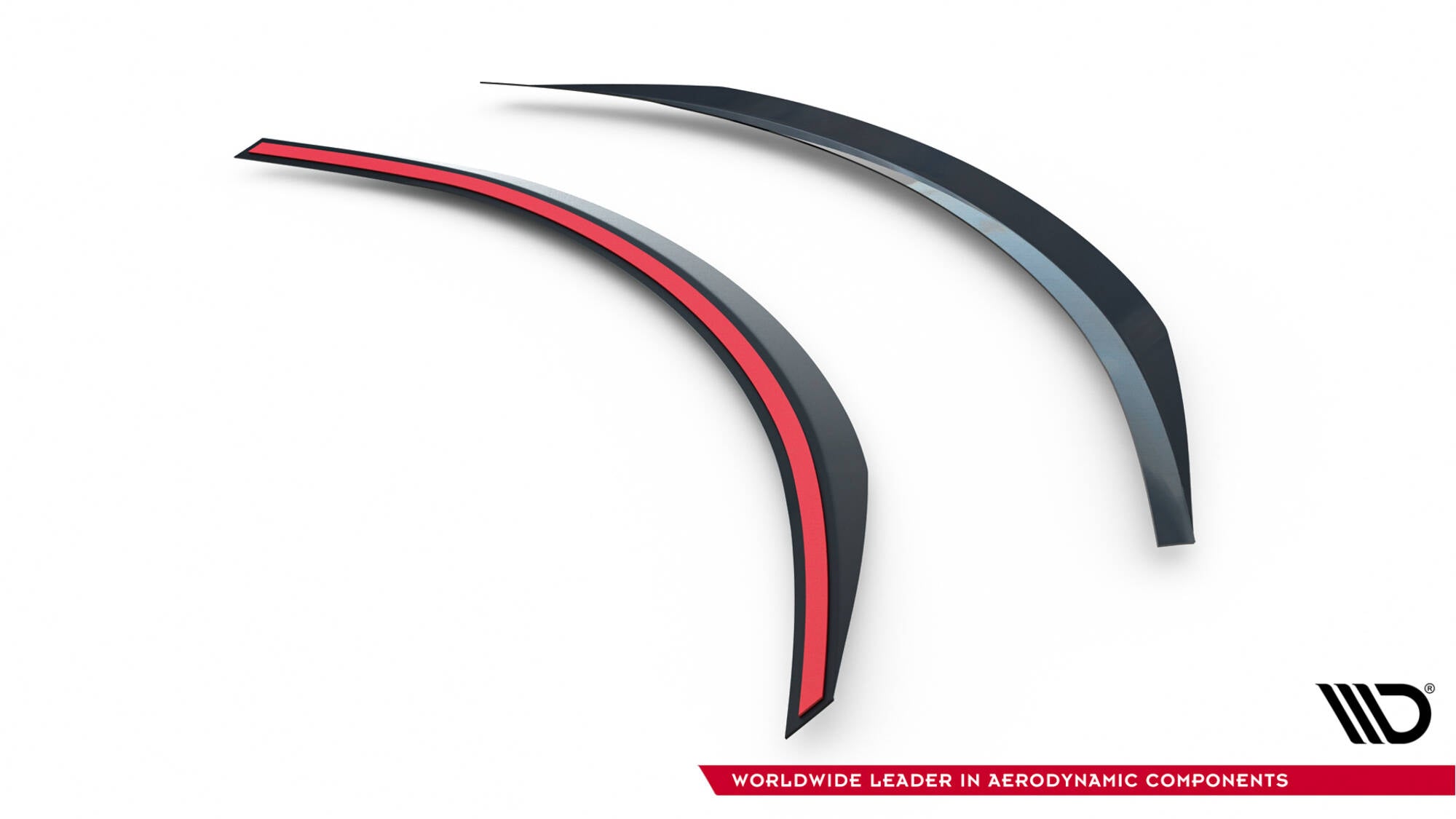 Maxton Design Spoiler CAP passend für Lexus LC 500 schwarz Hochglanz