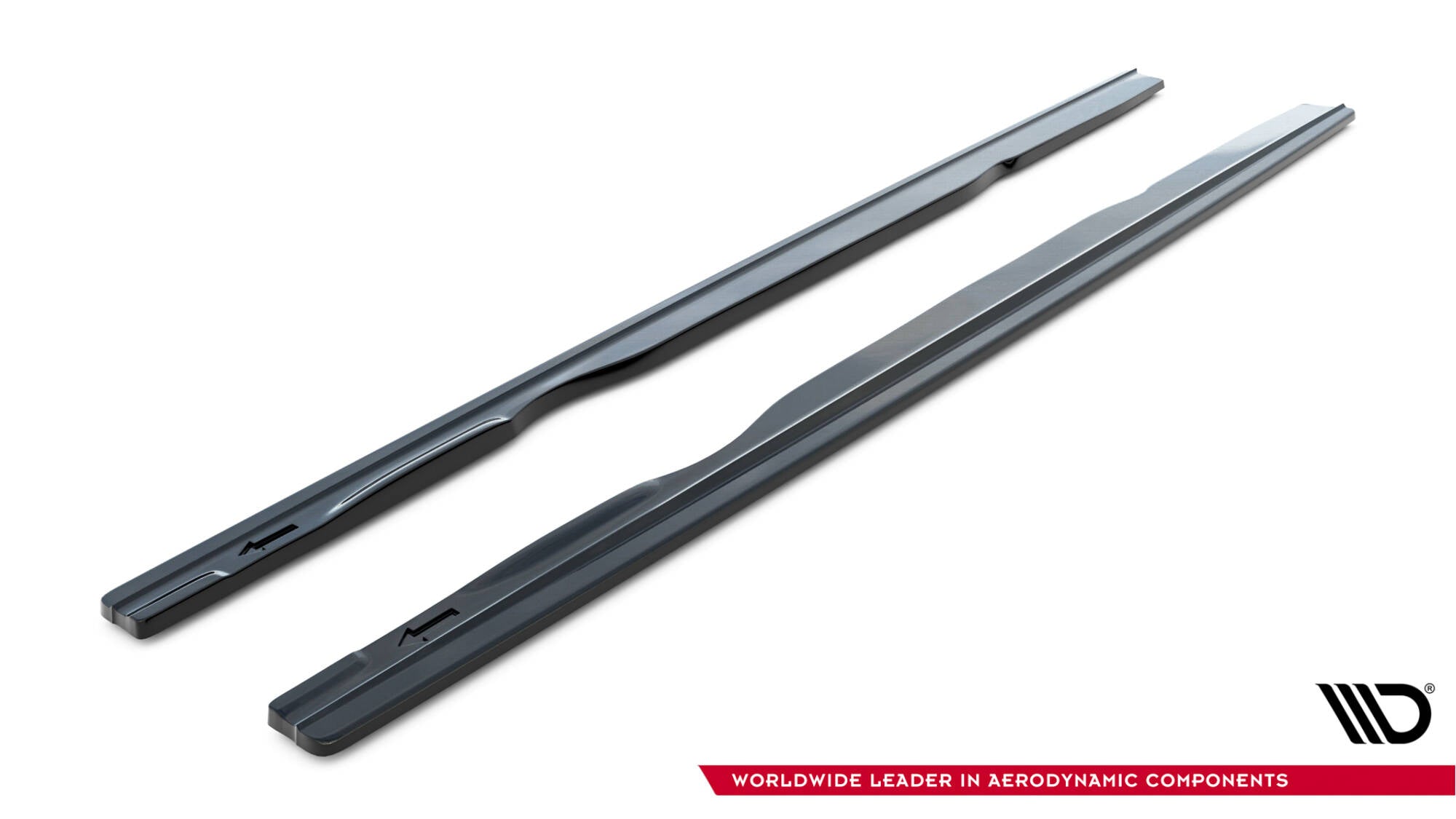 Maxton Design Street+ Seitenschweller Leisten passend für BMW M6 / 6 M-Paket Coupe / Cabriolet F06 / F13 / F12 schwarz Hochglanz
