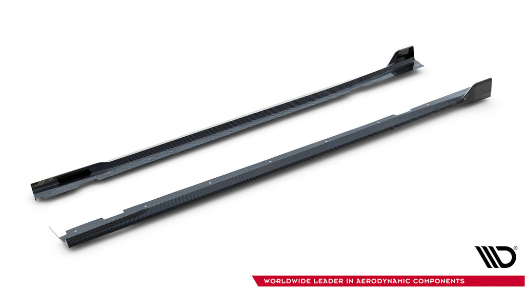 Maxton Design Prepreg Carbon Fiber Seitenschweller BMW X7 M-Paket G07 für BMW X7 G07