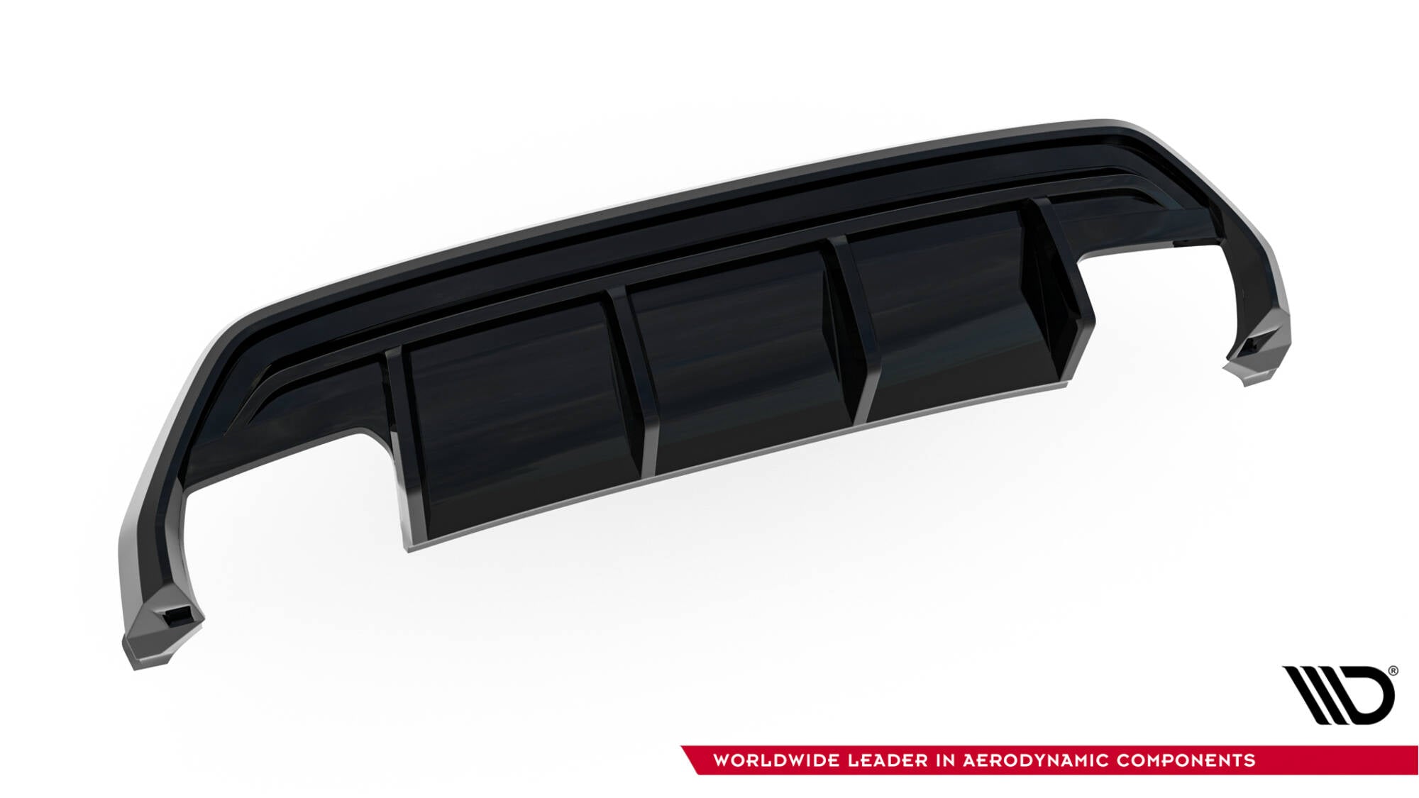 Maxton Design Diffusor Heck Ansatz passend für Audi S3 Limousine 8Y Facelift