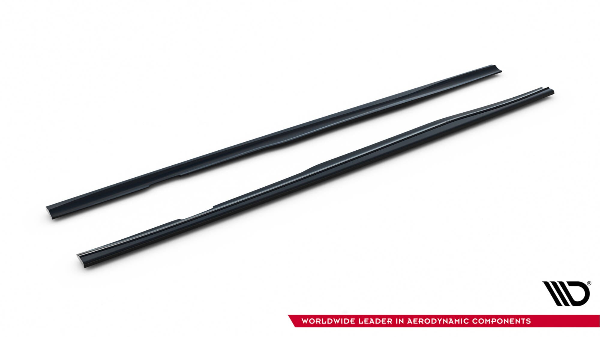 Maxton Design Street+ Seitenschweller Leisten passend für Ford Focus ST / ST-Line Hatchback / Kombi Mk3 / Mk3 Facelift schwarz Hochglanz
