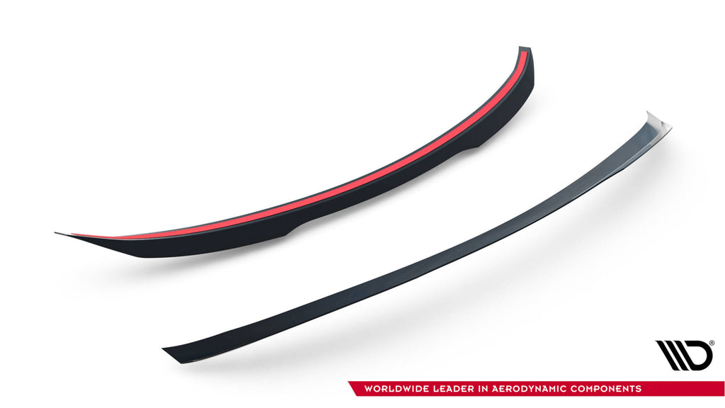 Maxton Design Spoiler CAP passend für Maserati Quattroporte Mk6 schwarz Hochglanz