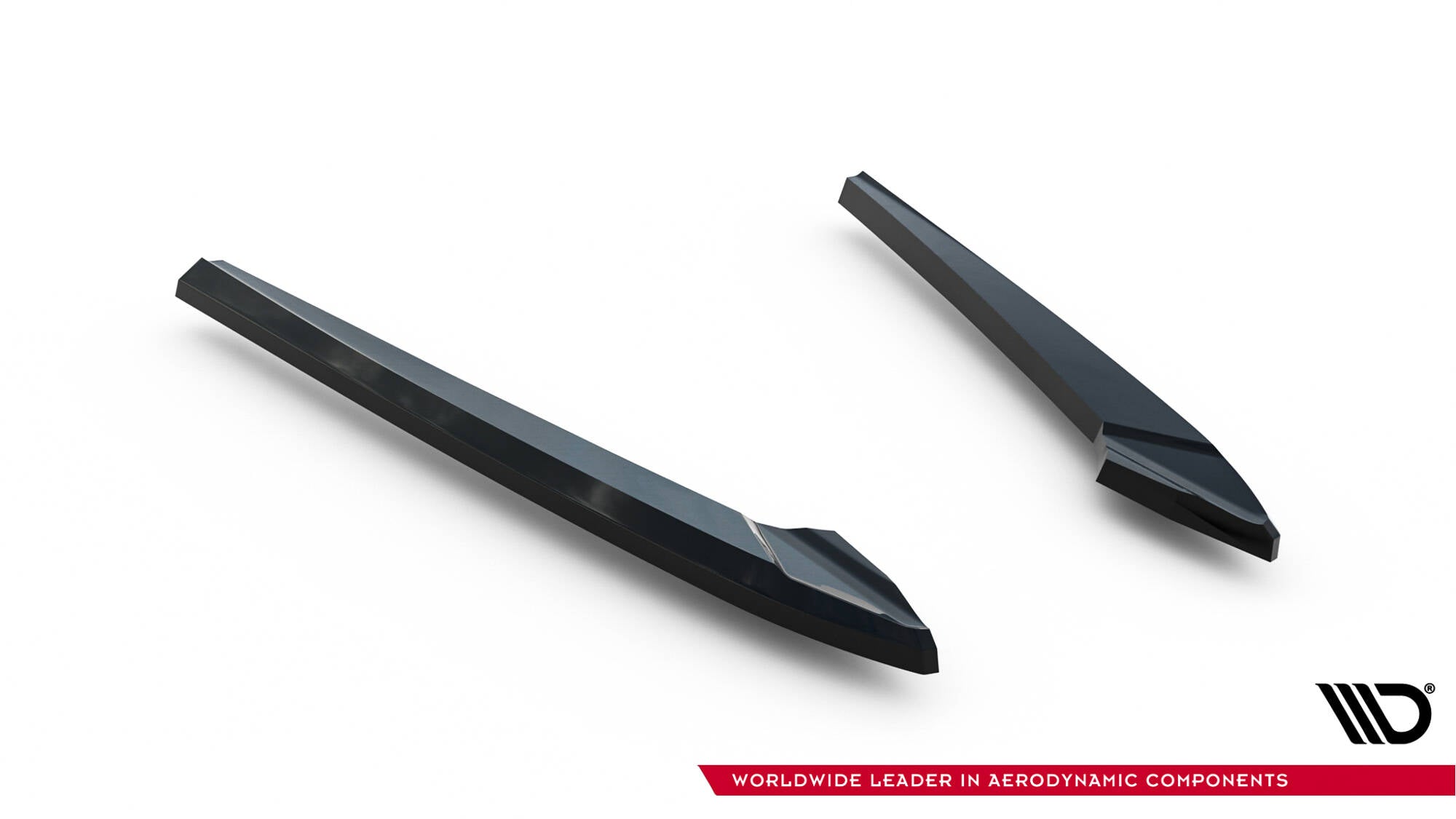 Maxton Design Heck Ansatz Flaps Diffusor V.3 passend für Audi A6 S-line Avant C7 schwarz Hochglanz