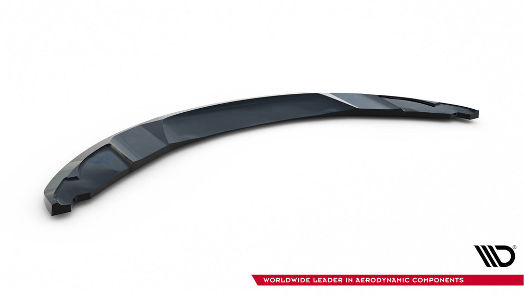 Maxton Design Street+ Spoilerlippe Front Ansatz passend für BMW 1er M Coupe E82 schwarz Hochglanz