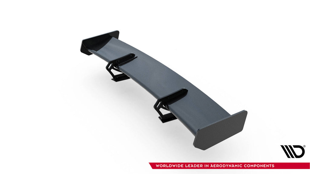 Maxton Design Carbon Spoiler With Upper Swan Mounting Audi A5 Coupe 8T für Audi A5 / S5 / RS5