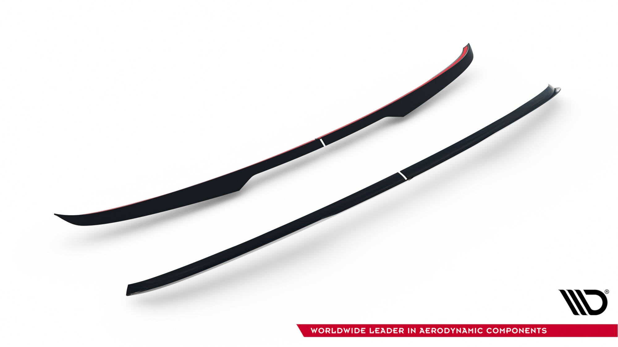 Maxton Design Spoiler CAP für Ford Transit Custom Mk2 schwarz Hochglanz