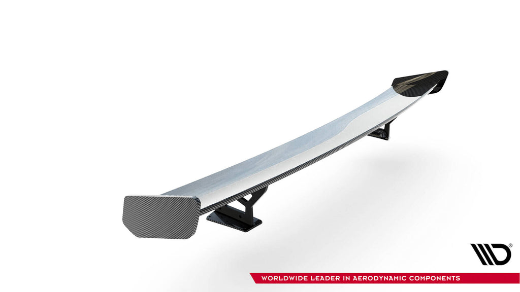 Maxton Design Carbon Spoiler With External Brackets Uprights V.2 Audi A5 / A5 S-Line / S5 / RS5 Coupe F5 / F5 Facelift für Audi A5 / S5 / RS5