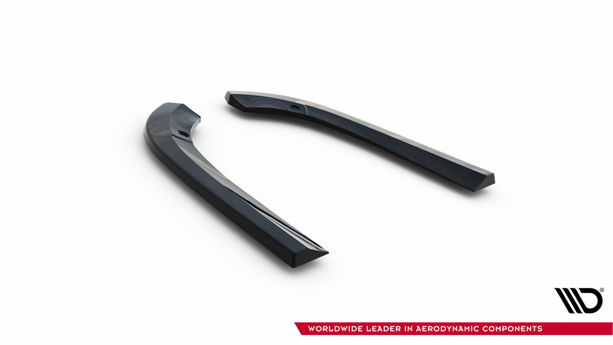 Maxton Design Heck Ansatz Flaps Diffusor passend für Dodge Durango SRT Mk3 schwarz Hochglanz