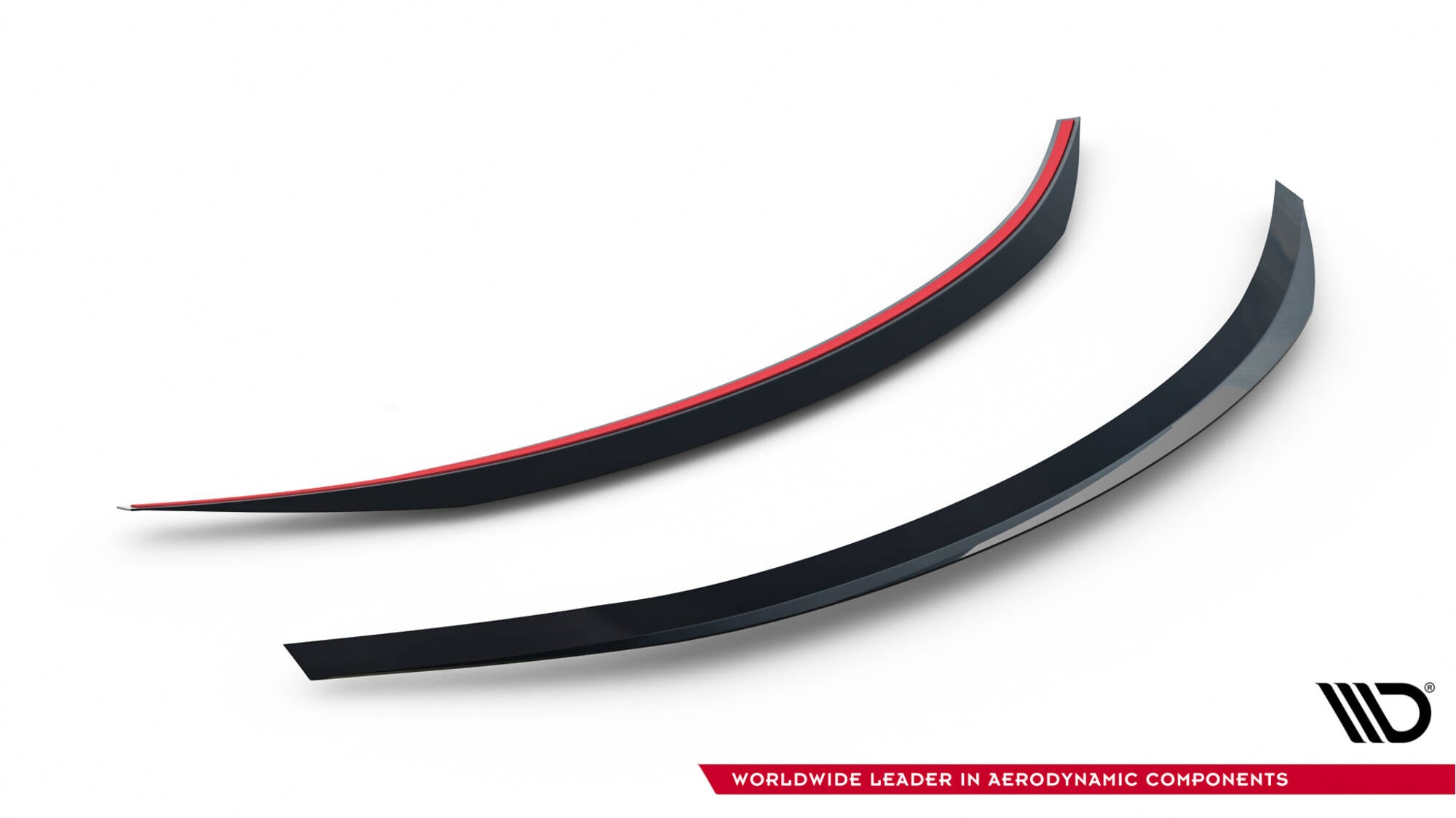 Maxton Design Spoiler CAP passend für Lexus LC 500 schwarz Hochglanz