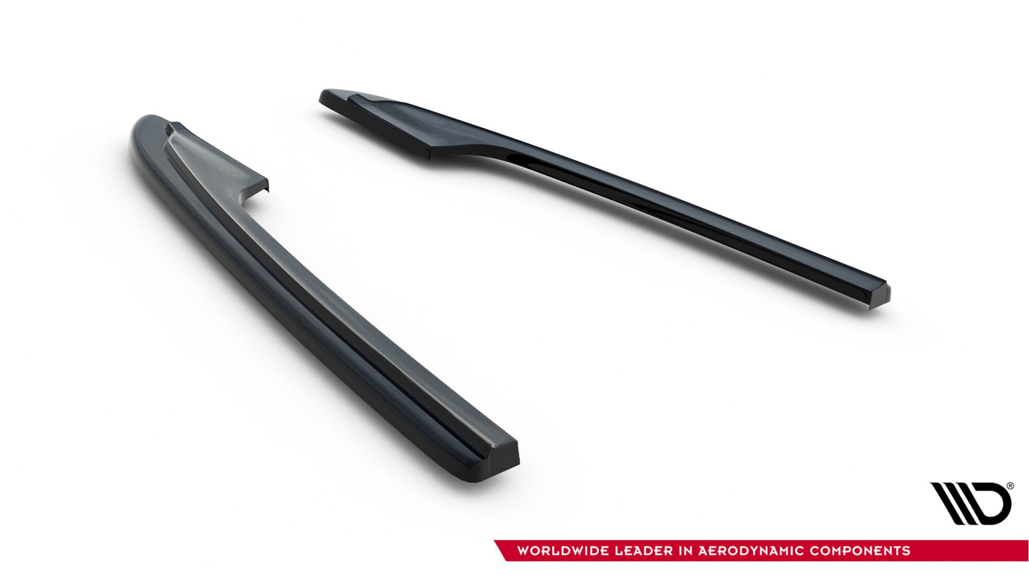 Maxton Design Heck Ansatz Flaps Diffusor passend für Audi Audi RS6 C7 / C7 Facelift schwarz Hochglanz