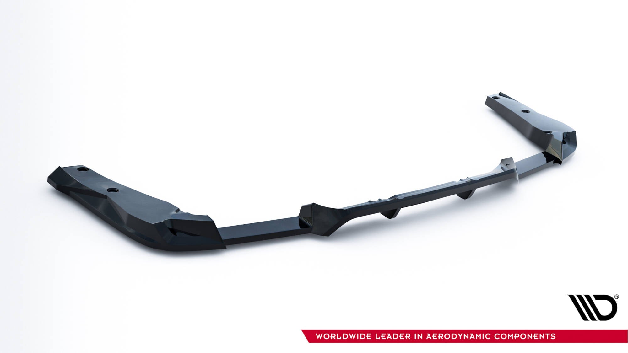 Maxton Design Street+ Mittlerer Diffusor RACE passend für BMW X4M F98 Facelift schwarz Hochglanz