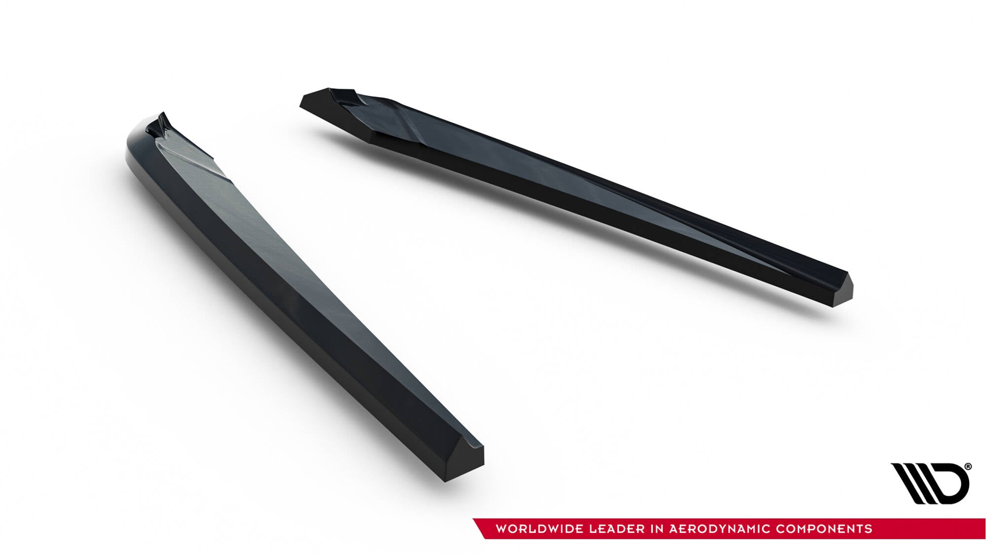 Maxton Design Heck Ansatz Flaps Diffusor V.2 passend für Audi A6 S-line Avant C7 schwarz Hochglanz