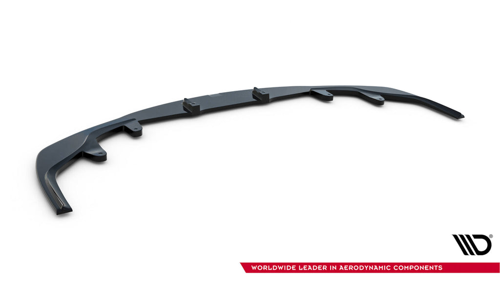 Maxton Design Street+ Spoilerlippe Front Ansatz V.1 passend für Lexus RC Mk1 schwarz Hochglanz