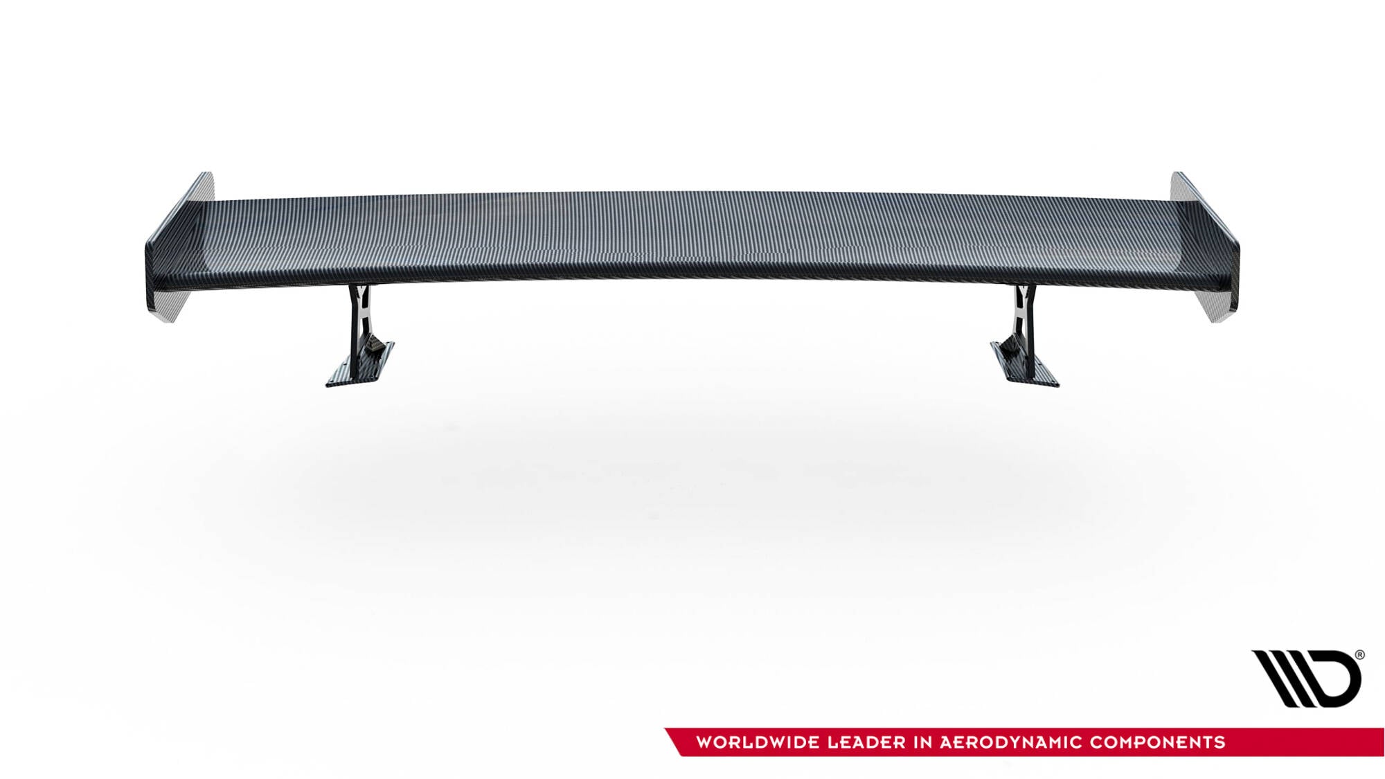 Maxton Design Carbon Spoiler With External Brackets Uprights BMW 3er Coupe E46 für BMW 3er E46