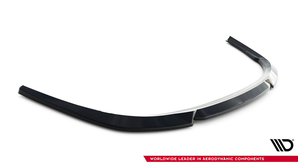 Maxton Design Street+ Spoilerlippe Front Ansatz passend für Renault Laguna Hatchback GT Mk3 schwarz Hochglanz