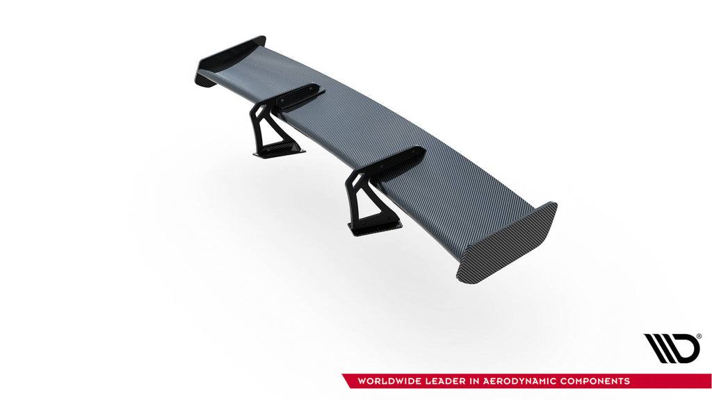 Maxton Design Carbon Spoiler With Upper Swan Mounting + LED Toyota GR86 / Subaru BRZ Mk2 für Toyota GR86 Mk1