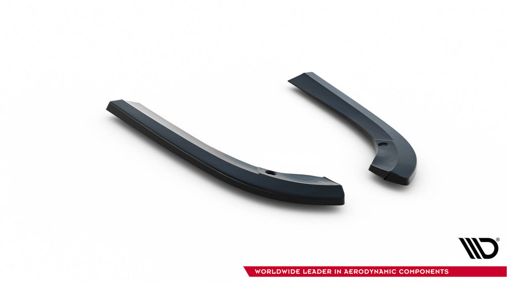 Maxton Design Heck Ansatz Flaps Diffusor passend für Dodge Durango SRT Mk3 schwarz Hochglanz