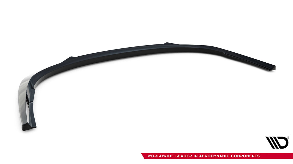 Maxton Design Street+ Spoilerlippe Front Ansatz passend für Renault Laguna Hatchback GT Mk3 schwarz Hochglanz