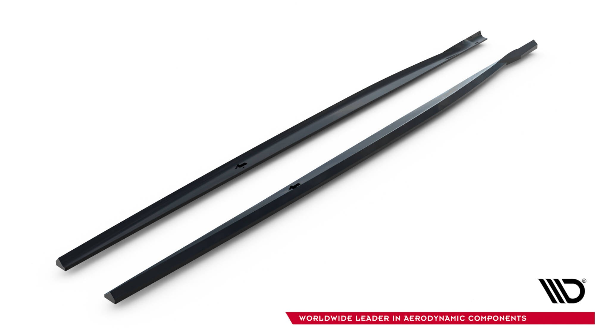 Maxton Design Street+ Seitenschweller Leisten passend für V.5 BMW 1er M-Paket / M140i F20 Facelift schwarz Hochglanz